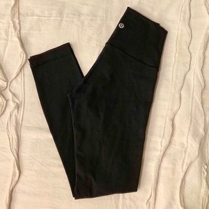 Lululemon Wunder Under Black Leggings